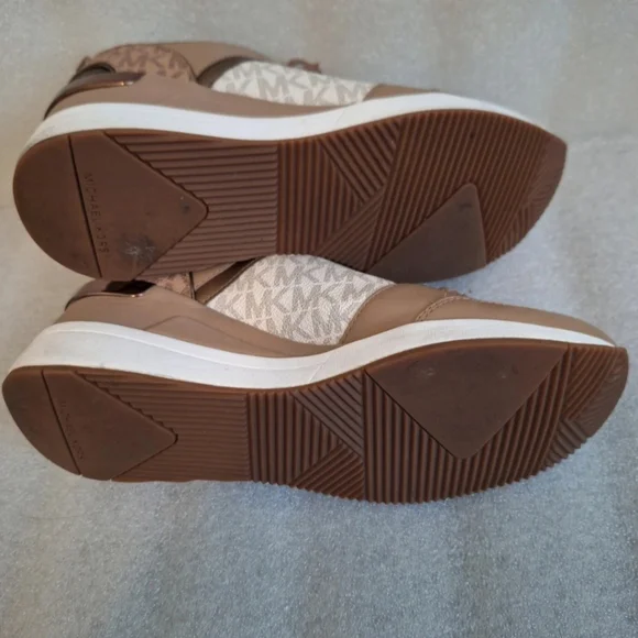 Michael Kors Brown and Tan Sneakers - Picture 4 of 5
